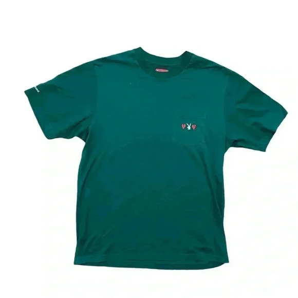 Supreme Other - Supreme Playboy Pocket Tee Green Medium